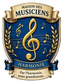 écusson musiciens détouré net